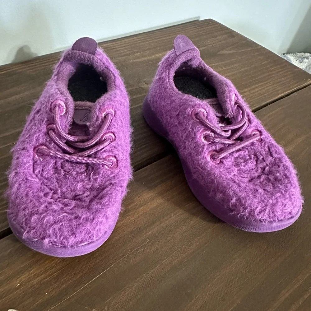 Allbirds Smallbirds‎ Wool Runners Fluff Sneakers - Little Kids Size T6